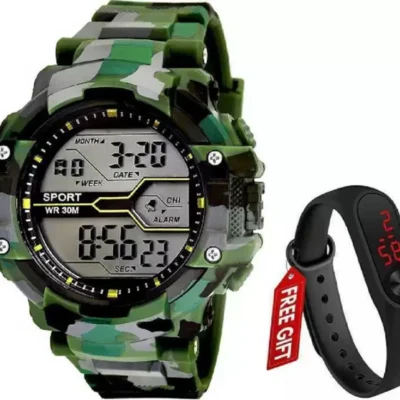 Royal Look Waterproof Military Army Watch For Men’s Boys & Kids Digital Watch – For Men 1236
