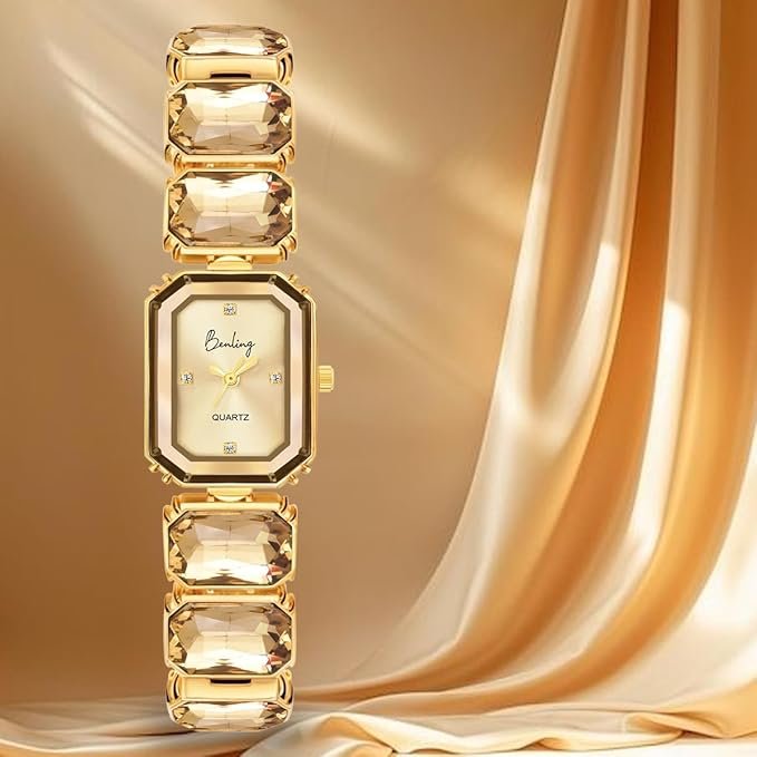 Tiya Octagon Cut Bracelet Watch for Women