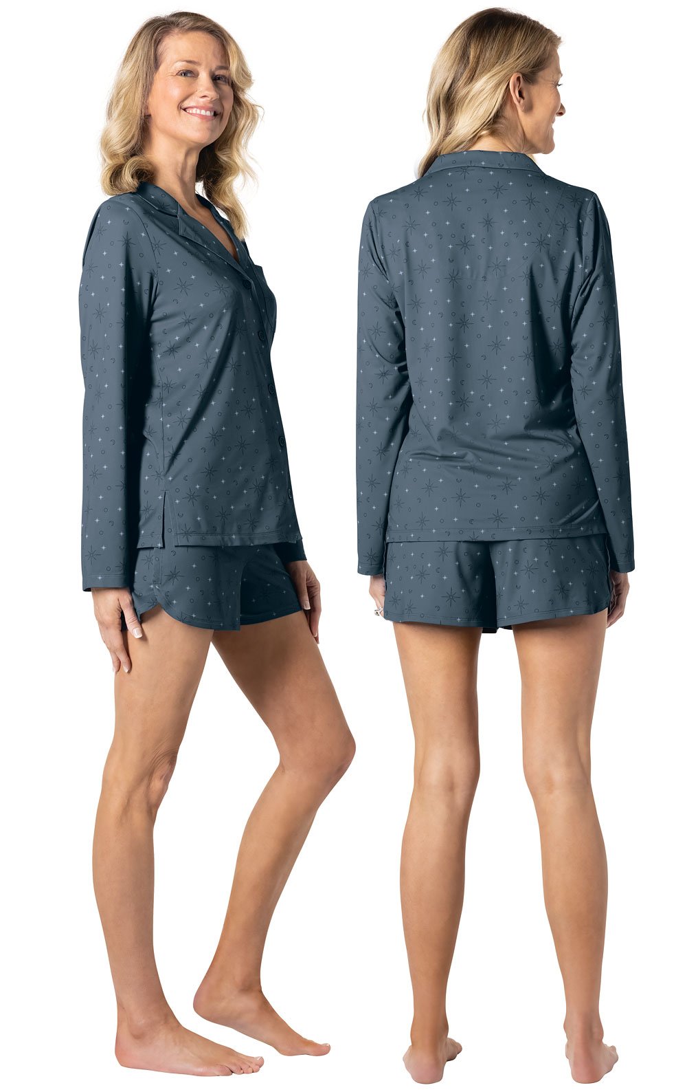 Cooling Pajama Button-Front Shirt