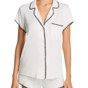 Women’s Frida Whip Stitch Short Pj Set