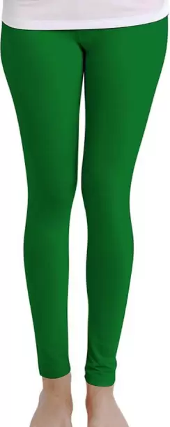 Women's Cotton Stretchable Plain Churidaar/ Leggings