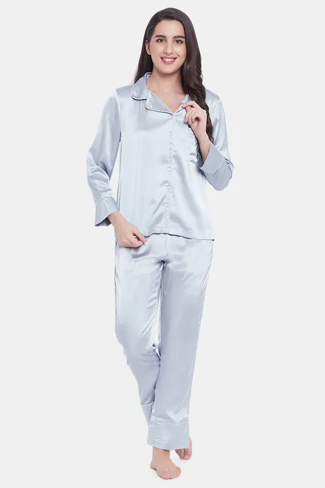 Women Blue Night suit (Grey)