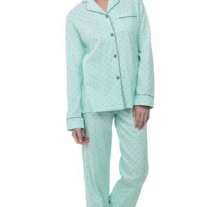 Womens PJs Sets Soft – Pajama Sets for Women Cotton, Mint