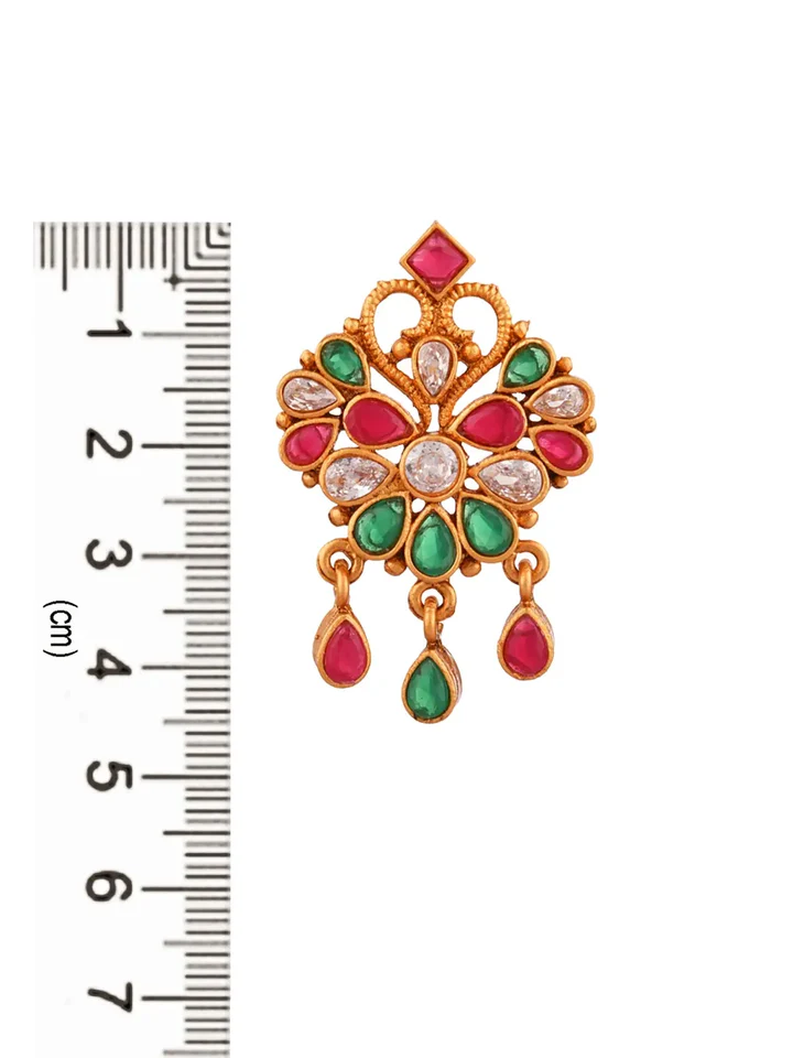 Tiya"s Floral Kundan Earrings
