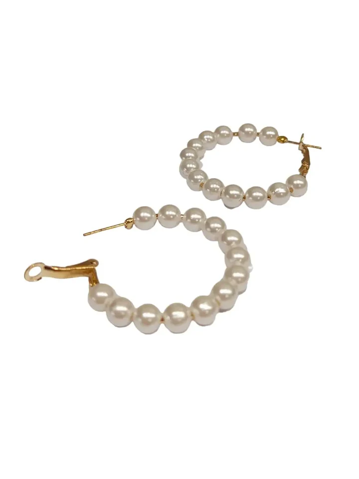 Tiya"s Half Hoop & Stud Style Earrings