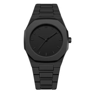 I-Next Modern Minimalist Polycarbon Analog Unisex Watch, Lightweight Touch Strap