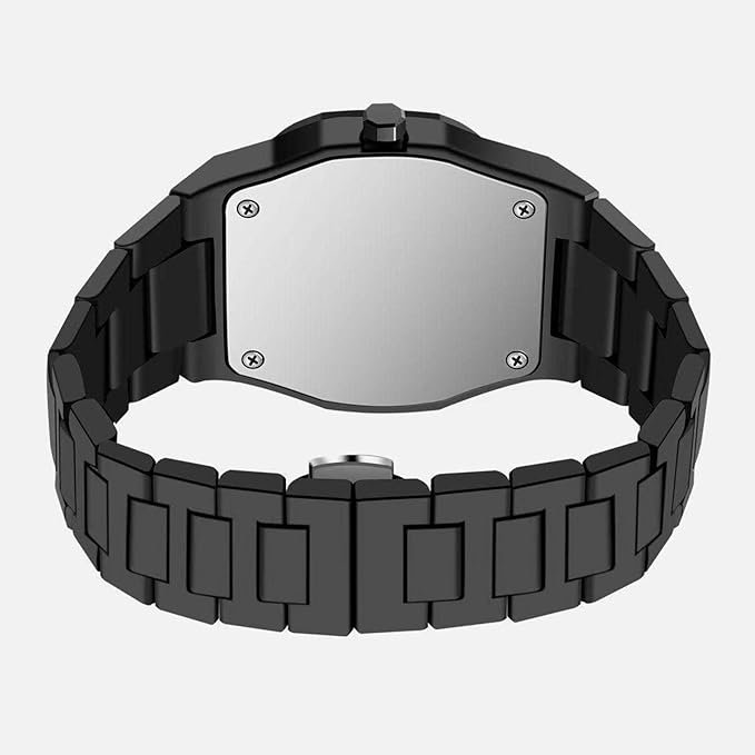I-Next Modern Minimalist Polycarbon Analog Unisex Watch, Lightweight Touch Strap