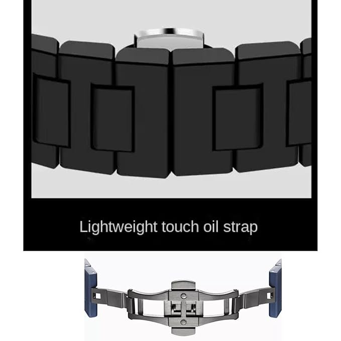 I-Next Modern Minimalist Polycarbon Analog Unisex Watch, Lightweight Touch Strap