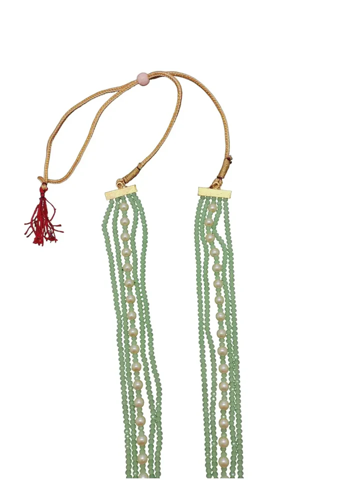 Tiya"s Gold-Plated Necklace with Kundan-Adorned Pendant