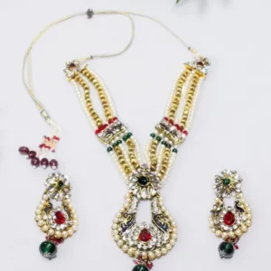 Tiys”s Red Green Jewellery Set