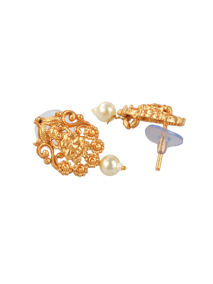 Tiya"s Temple Traditional Gold Plated Choker